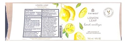 266 (Thymes Lemon Leaf 266ml)